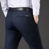 22SS Pantaloni da completo da uomo jeans Marca Inverno Uomo Design lavato Pantaloni casual slim leggeri elasticizzati Pantaloni in pile tecnico dritto Pantaloni per il tempo libero di alta qualità W28-W40