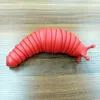 2022 Slug Fidget Toy New Caterpillar em forma de Fidget Slug Anti Stress Brinquedos para crianças Adultos em estoque 5pcs