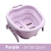 Foot bath Pillows collapsible spa pedicure bucket hot tub massage bathtub container thick and sturdy plastic basin DHLa04