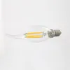 Lampor Edison E14 LED Candle Bulb Cob Light Dimmerbar Vintage Lamp Retro Style Klassisk 2700k 2W 4W 6W Glass Bubble Ball Yellow