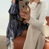 Yedinas Frühling Mode Chic Kleid Frauen Vintage Japanischen Stil Damen es Lose Gestreiften Midi Elegante Vestidos 210527