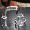 Prix de gros Bord biseauté Fumer Terp Slurpers Quartz Banger clou avec verre marbre Ruby Pearl Set vide Slurper ongles pour Bongs