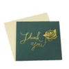 tarjetas de agradecimiento tarjetas de felicitación tarjeta de visita bronceado de color de grado superior, gracias por sus socios comerciales, clientes, invitados, con