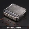 Metal Rolling Machine Case Hand Roller Cigarette Maker Automatic Roll Box Smoking Portable Roll Cigarette Paper Manual Tobacco Roller YL0204
