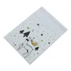Gift Wrap Cartoon Deer Bear Packaging Candy Cookie For Sweets Wedding Party Present Packing Favors Transparent Bag Goodie Bags