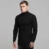 Moda zimowy sweter Mężczyźni Ciepły Turtleneck S Swetry Slim Fit Pullover Classic Sweter Knitwear Pull Homme 211006