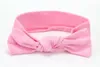 Neonate infantile A Bow Bow Fands Europe Bambini Knot Bunny Ear Hairbands 16 Colors Bambini Accessori per capelli Principessa Headdress KHA499