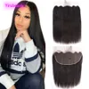 Brazilian Virgin Hair 13X6 Lace Frontal With Baby Hair Straight Body Wave 13*6 Lace Frontal 5 Pieces/lot Wholesale Yirubeauty Closure