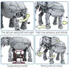 1542 stks Creatieve bouwstenen Princess High-Tech RC Afstandsbediening Elephant Animal Electric Bricks Speelgoed voor kinderen te koop