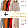 Free Match Size Men's Sets Hoodies or Pants Autumn Winter Sweatshirt Sweatpants Fashion Slim Fit Men Set Hoodie Hip Hop Pullover 211014