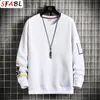 Sfabl Youth Fashionies Hoodies Harajuku Мужские модные буквы с печеночными толстовками мужской японской уличной одежды мужская случайная толстовка 201127