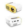 Mini Projector YG200 Home Entertainment Taşınabilir LED Projektör HD 1080p Küçük Projektörleri Destekler 20-60 inç projeksiyon boyutu ABD AB İngiltere fişi