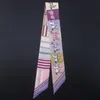 2021 Designer Designer Designer Sciarpa di lusso Brand Sciarpa multi-funzione piccola sciarpe cravatta borsa borsa di alta qualità Silk 5 * 90 cm