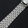 Bandas de reloj Jubilee Watchband Strap 2021 Hombres 20 mm 316L Pulsera de acero inoxidable Hebilla de bloqueo de plata para 40 mm Sub Case238m