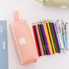 High Capacity Pen Bag Durable Pen Case With Handle Portable Double Layer Stationery Storage Bag (6 Colors) MY-inf0645 114 S2