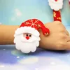 2021 Boże Narodzenie prezenty zabawki dla dzieci Bransoletki Santa Pat Ring Snowman Moose