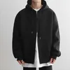 IEFB Korean Hooded Zipper Sweatshirts Style Jackor Mäns Lösa Sportkläder Höst Mode Lös Stor Storlek 9Y6281 210927