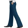 Pantalon évasé pour hommes, pantalon formel, bas de cloche, costume de danse blanc, taille 28-30 31 32 33 34 36 37 210715254G, printemps