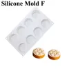 Meibum Spirale Silicone Gâteau Moule Crème Fleur Brownie Mousse Moule Tarte Anneau Français Dessert Pan Muffin Pâtisserie Plateau Outils De Cuisson 210225