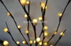 Frete grátis Pussy Willow Branch Light 20" 48LED Light Up Spring Pussy Willow Branch Christmas Home Party Wedding Holiday Deco