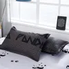 Estilo chinês dos desenhos animados Panda Panela de cama conjunto de cama de cama de cama capa de edredão folha de cama fronhas colheres de cobertura de capa 4 pçs / set 51 c0223