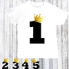 Принц тематический мальчик 1-й 2-й 3-й 4-й 5 5-й первый второй третий четвертый пятый день рождения декоративная рубашка подарок подарок фото присутствующие фото реквизиты G220223