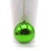 昇華ブランク6cmクリスマスボール装飾転送印刷ヒートプレスDIYギフトクラフトクリスマスツリーオーナメントGF4936063