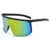 스포츠 남자 4 개의 교환 가능한 렌즈 디자이너 1 피스 사이클링 여성 고글 산악 자전거 UV400 선글라스와 함께 선글라스를 양극화