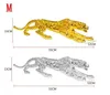 2022 nowy nowoczesny abstrakcyjny złoty pantera rzeźba geometryczny Leopard statua Wildlife Decor prezent ozdoba do rękodzieła akcesoria wyposażenie CG001