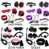 Fun Sm18 Piece Set Binding and Training Adult Products Combination Handcuffs 4B32