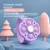 Браслет в подарок Вращающийся силиконовый браслет Push Bubble Сенсорная игрушка для снятия стресса Игрушка-головоломка Ручной палец Пресс Браслет Игрушки for5043459