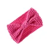 Winter Dames Lady Oor Warmer Haak Bowknot Turban Gebreide Hoofd Wrap Haarband Hoofdband Hoofddeksels Haarband Accessoires