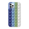 Pop On It Phone Case Fidget Push Bubble Cute Zabawki Ochronna Pokrywa Zaskładana z iPhone 12 Pro Case