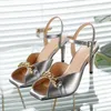 Women039S Sandals Summer Designer vackra höga klackar avslappnad bekväm mode läderkontor koreansk tjej net red2326050