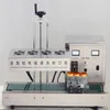 GLF-1800 Otomatik Sürekli Plastik Şişe Isı Sızdırmazlık Elektromanyetik İndüksiyon Alüminyum Folyo Yapıştırma Makinesi Şişeler Cap Mühürleyen