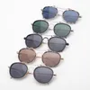 2021 توم العلامة التجارية تصميم الكلاسيكية الطيار الاستقطاب النظارات الشمسية الرجال النساء الرجعية شعاع مزدوج sunglas uv400 نظارات الشمس واقية