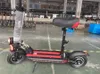 O scooter elétrico do dobrável do motor de 800W do pneu de 10 polegadas com assento adota a parte dianteira da absorção do choque de alumínio da liga de alumínio