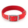 Hundkrafter Leashes Padded Nylon Collar Justerbart husdjur med metallspänne Tung plikt för små medelstora stora hundar 5 storlekar