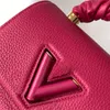 Женское крестовое кузов на плечо сумочка дизайнерская ручка для волос кольцо Crossbody 58688 Twists класть бренд Блокировка