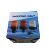 Solar Energy LED Traffic Light Flashing Magnet Waterproof Vehicle Road Warning Lights