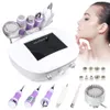 Multifonction 6 en 1 ultrasons RF resserrement de la peau marteau froid pour l'élimination des rides du visage Microdermabrasion soin du visage dispositif de beauté