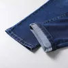 Cotton Men's Jeans Denim Pants Brand Classic Clothes Overalls Straight Trousers for Men Black Oversize Large Size 35 40 42 44 211008