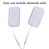 20шт электродные колодки 2 мм Plug Gel Patch для десятков иглоукалывание электротерапии EMS Massager стимулятор похудения Devic