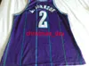 Champion Larry Johnson Jersey Vintage 90S Personaliseer elke nummer Naam gestikte Hoge Kwaliteit Borduur Jersey