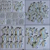 Charms Sieraden Bevindingen Componenten Natuurlijke Opaal Stone Cross Hangers voor het maken van DIY Oorbellen Ketting Drop Levering 2021 8MFPY