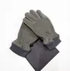 Mode winter vijf vingers handschoenen Polar fleece outdoor vrouwelijke touchscreen rabbit haar warme huid voor mannen en vrouwen