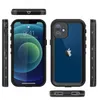 Voor iphone 11 12 XS Max X 8 7 Plus Samsung Galaxy S20 Note 20 Waterdichte case cover Water Shock proof Draadloze Oplader
