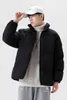 Męska Harajuku Kolor Płaszcz Zimowy Kurtka 2021 Męskie Ubrania Uliczne Hip Hop Parker Koreański Czarne Odzieżowa Kurtka Y1103