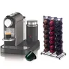 Support de tour de Capsule pratique pour 60 Capsules Nespresso stockage soporte capsulas nespresso support de dosette de café