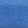 Carteras de alta capacidad Geunine Learher Funda de pasaporte Unisex Moda Hasp Cartera larga Diseño de lujo Monedero de marca Sólido Azul Dinero Ba318Z